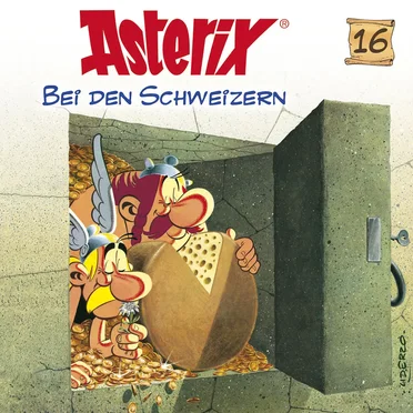 Asterix 16: Asterix bei den Schweizern by René Goscinny - album cover