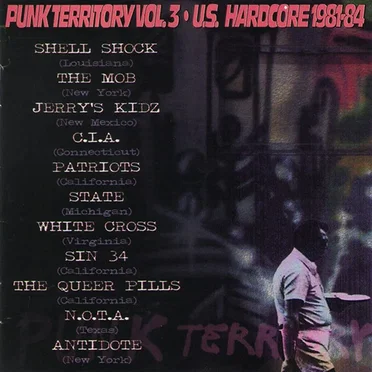 Punk Territory, Volume 3: U.S. Hardcore 1981-1984 by Various Artists - album cover
