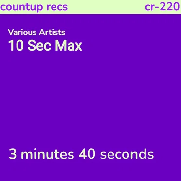 10 Sec Max by Various Artists - album cover