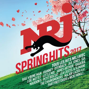 NRJ Spring Hits 2017 by Various Artists - album cover