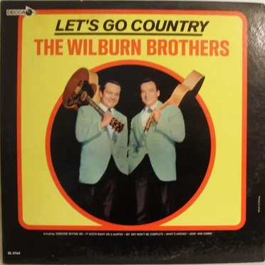 Let's Go Country by The Wilburn Brothers - album cover