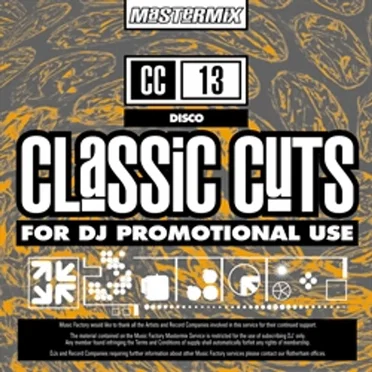Mastermix Classic Cuts 13: Disco by Various Artists - album cover