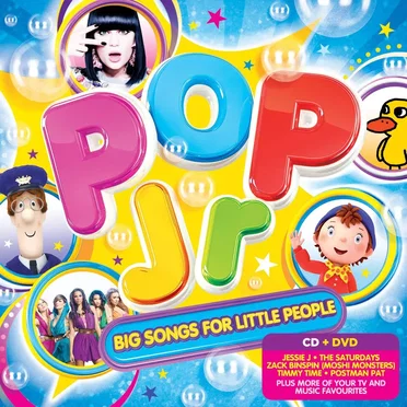 Pop Jr: Big Songs for Little People by Various Artists - album cover