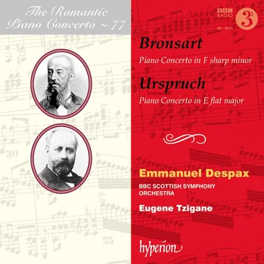 The Romantic Piano Concerto, Volume 77: Bronsart: Piano Concerto in F-sharp minor / Urspruch: Piano Concerto in E-flat major