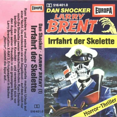 Larry Brent 1: Irrfahrt der Skelette by Dan Shocker - album cover