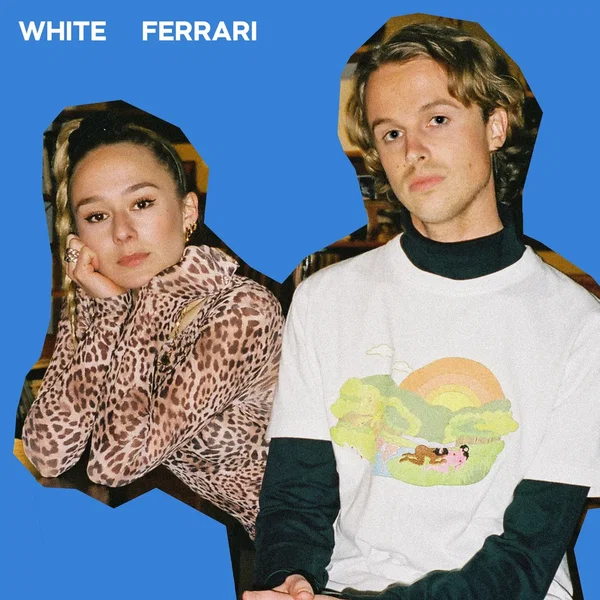 White Ferrari