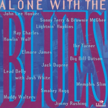 Alone With the Blues by Various Artists - album cover