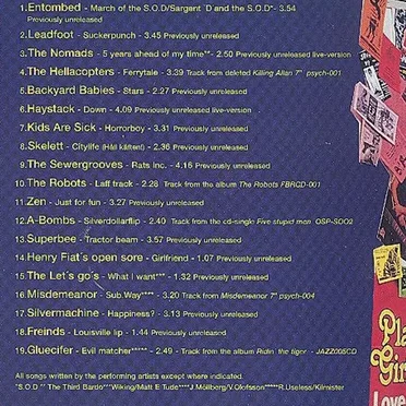 Swedish Sins 97' by Various Artists - album cover
