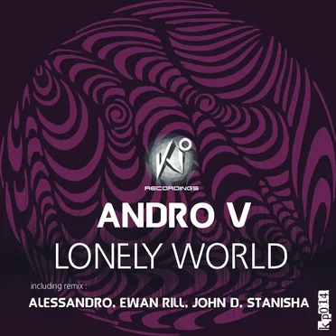 Lonely World by Andro V - album cover