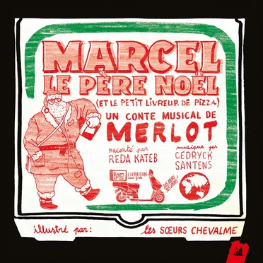 Marcel le Père Noël (et le petit livreur de pizza)