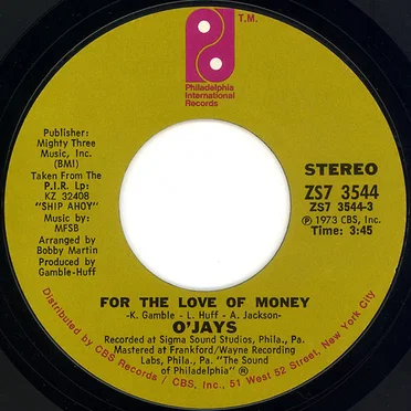 For The Love Of Money / People Keep Tellin' Me