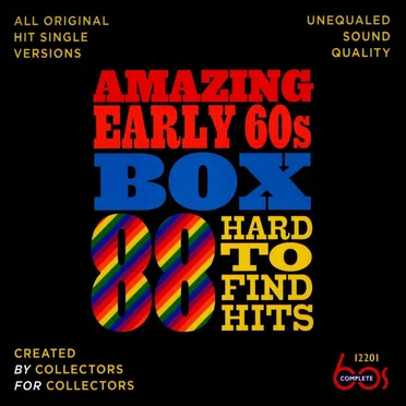 Amazing Early 60s Box: 88 Hard‐to‐Find Hits by Various Artists - album cover