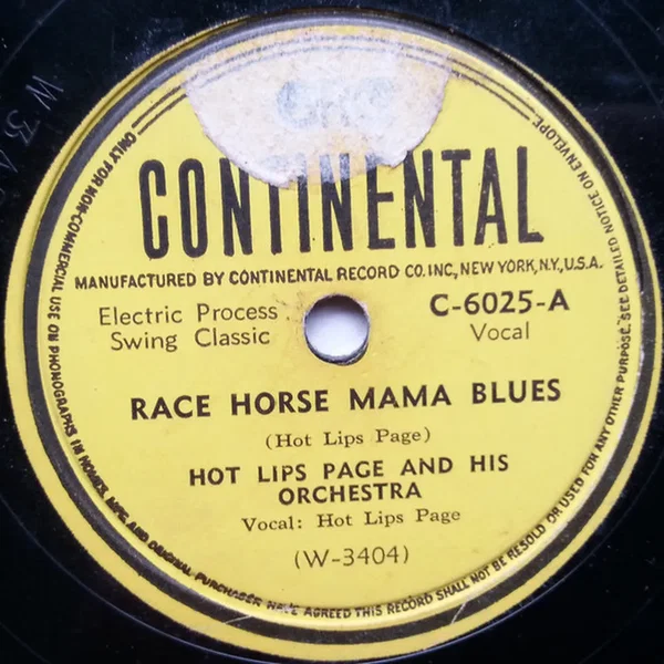 Race Horse Mama Blues / Corsicana