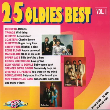 25 Oldies Best, Vol. 1 by Various Artists - album cover