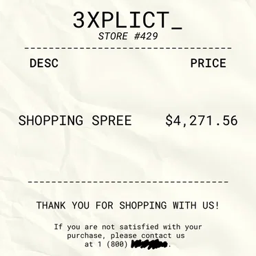 SHOPPING SPREE
