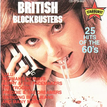 British Blockbusters: 25 Hits of the 60's by Various Artists - album cover