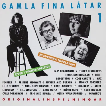 Gamla fina låtar 1 by Various Artists - album cover