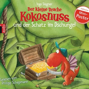 Der kleine Drache Kokosnuss und der Schatz im Dschungel by Ingo Siegner - album cover