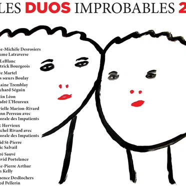 Les Duos improbables 2 by Various Artists - album cover