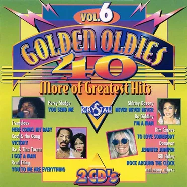40 Golden Oldies, Volume 6 by Various Artists - album cover