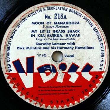 Moon of Manakoora / My Little Grass Shack in Kealakekua, Hawaii / Gulf Coast Blues