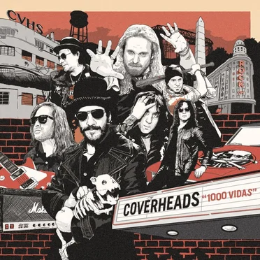 1000 vidas by Coverheads - album cover
