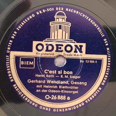 C'est si bon / Fern von der Heimat und ferne von dir
