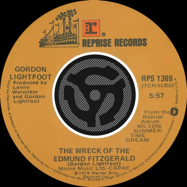 Wreck of the Edmund Fitzgerald / The House You Live In [Digital 45]