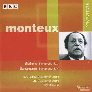 Brahms: Symphony no. 3 / Schumann: Symphony no. 4