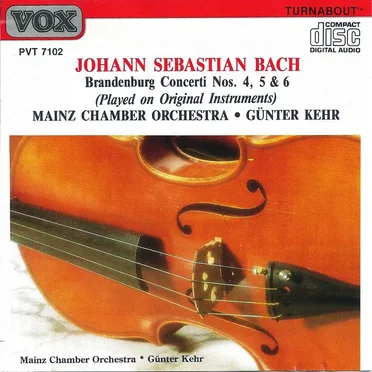 Brandenburg Concerti nos. 4, 5 & 6