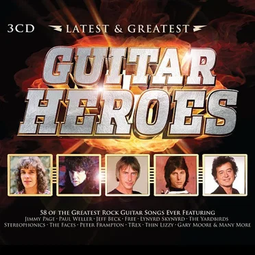 Latest & Greatest Guitar Heroes by Various Artists - album cover