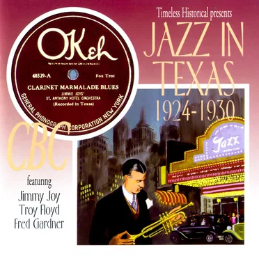 Jazz in Texas 1924-1930 by Various Artists - album cover
