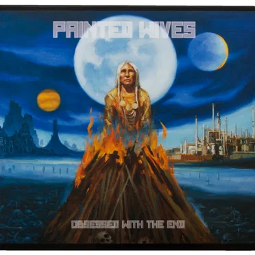 Obsessed With the End by Painted Wives - album cover