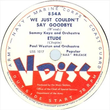 We Just Couldn’t Say Goodbye / Etude / Monotony / April Showers by Various Artists - album cover