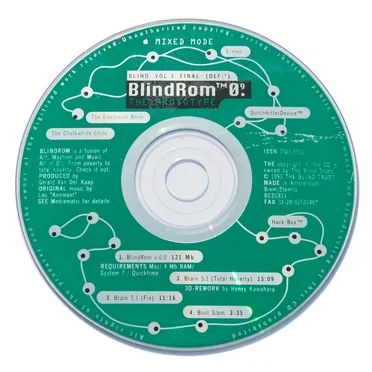 BlindRom™ v0.9: The Prototype by Leo Anemaet - album cover