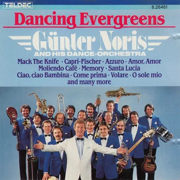 Dancing Evergreens by Günter Noris and His Dance-Orchestra - album cover