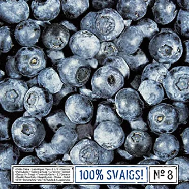 100% svaigs! № 8 by Various Artists - album cover
