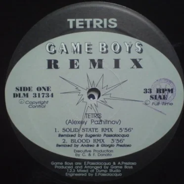 Tetris by Game Boys - album cover