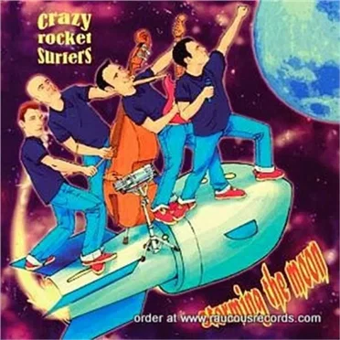 Storming The Moon by Crazy Rocket Surfers - album cover