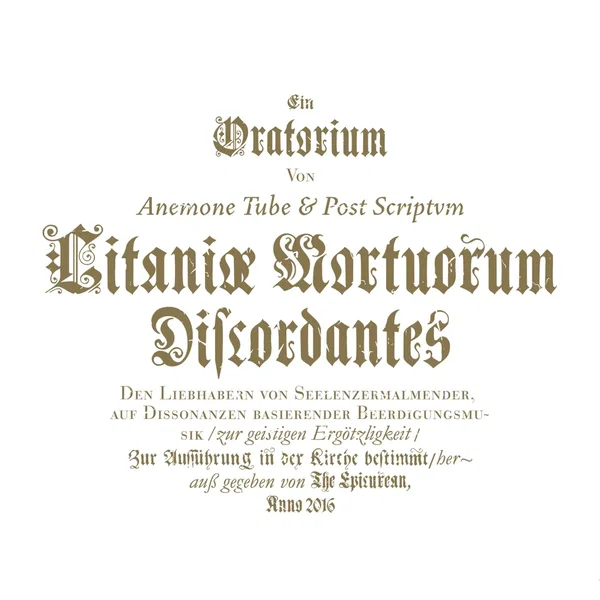 Litaniæ Mortuorum Discordantes