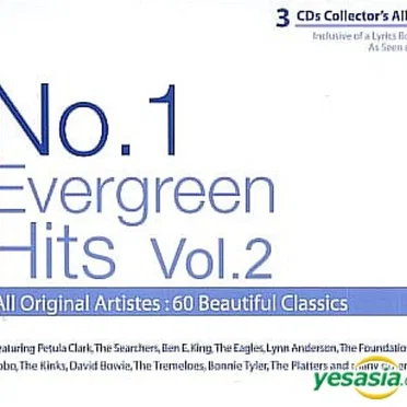 No.1 Evergreen Hits Vol.2 by Various Artists - album cover