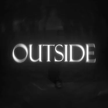 Outside