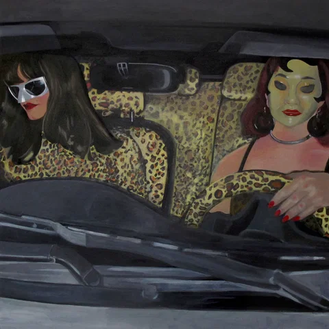Mask Lady And Late Night Girl