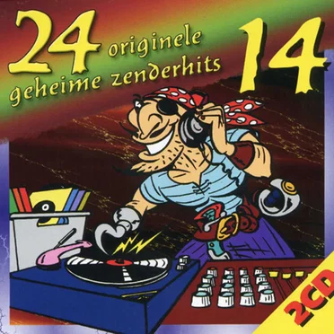 24 originele geheime zenderhits, 14 by Various Artists - album cover