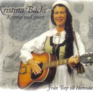 Kvinna med gitarr - Från Torp till Herresäten
