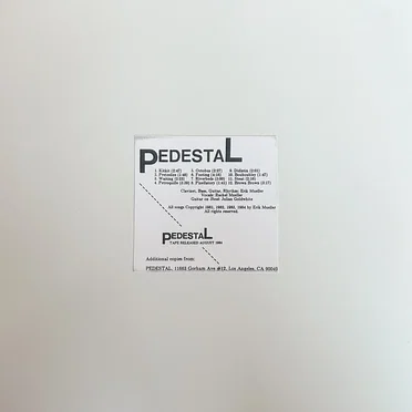 Pedestal by Pedestal - album cover