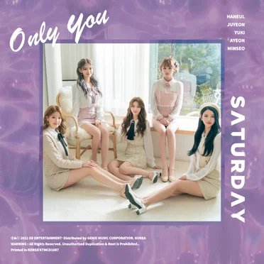 Only You by SATURDAY - album cover