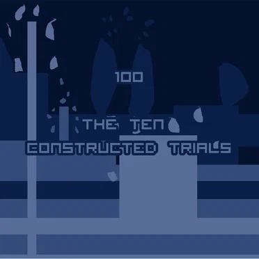 The Ten Constructed Trials by Lucas Guimaraes - album cover