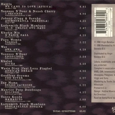 Spirits of Nature 4: Discovers Africa by Various Artists - album cover