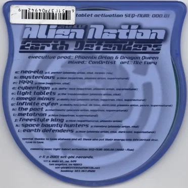 Earth Defenders by Alien Nation - album cover